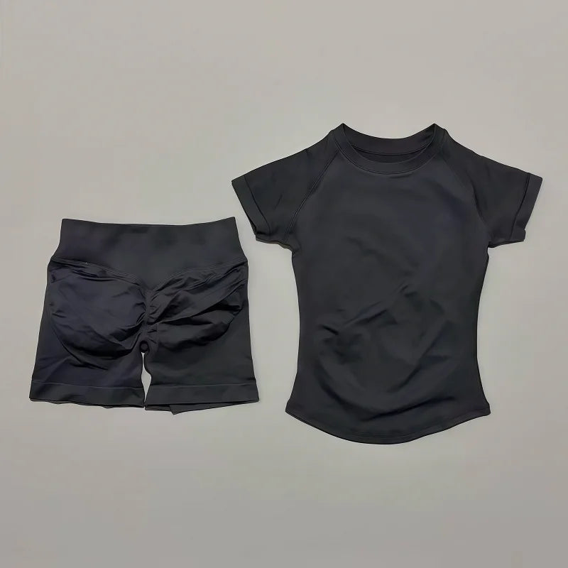 Ensemble Fitness Femme 2 Pièces Sport Yoga