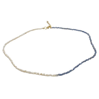 Collier Emmie bi-matière