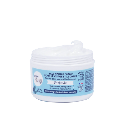 Crème visage et corps base neutre Certifiée Bio