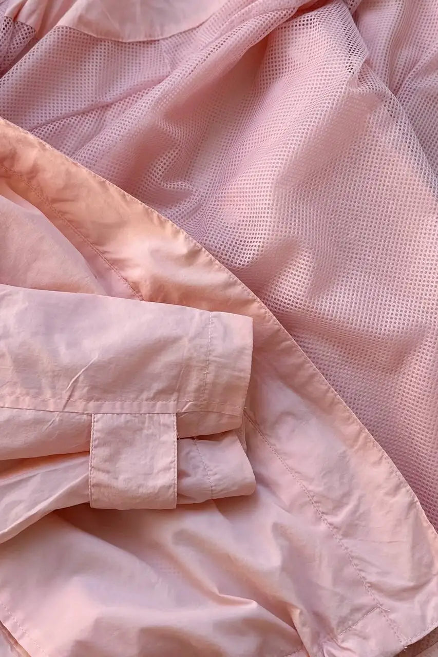 Veste Coupe-Vent Col Montant Femme