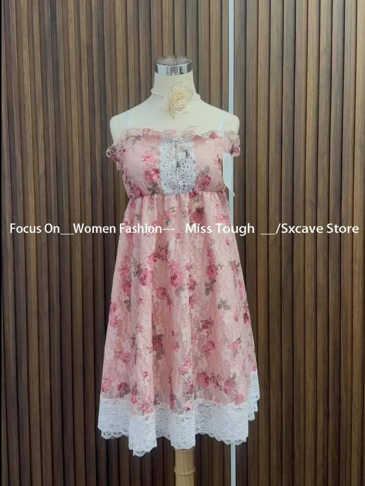 Ensemble Robe Florale et Gilet