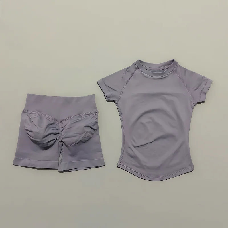 Ensemble Fitness Femme 2 Pièces Sport Yoga