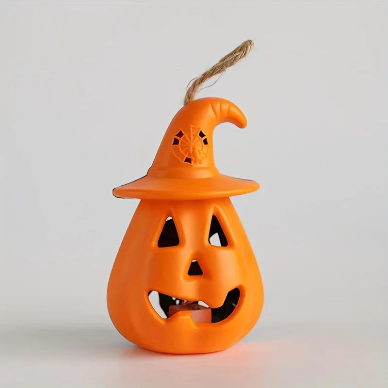 Lampe LED Halloween Citrouille Tête de Mort - Veilleuse Enfant