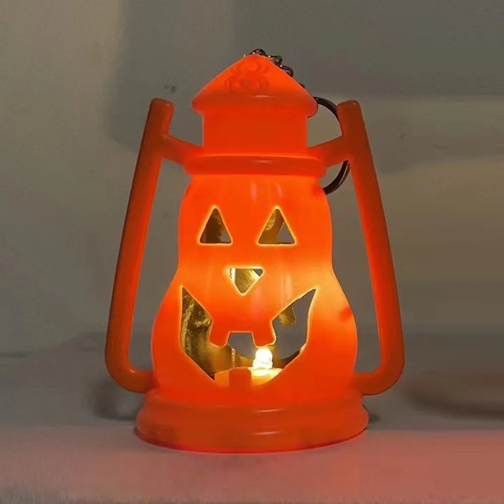 Lampe LED Halloween Citrouille Tête de Mort - Veilleuse Enfant