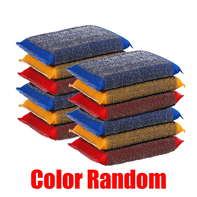 Éponges Nettoyage Acier Inoxydable - Réutilisables