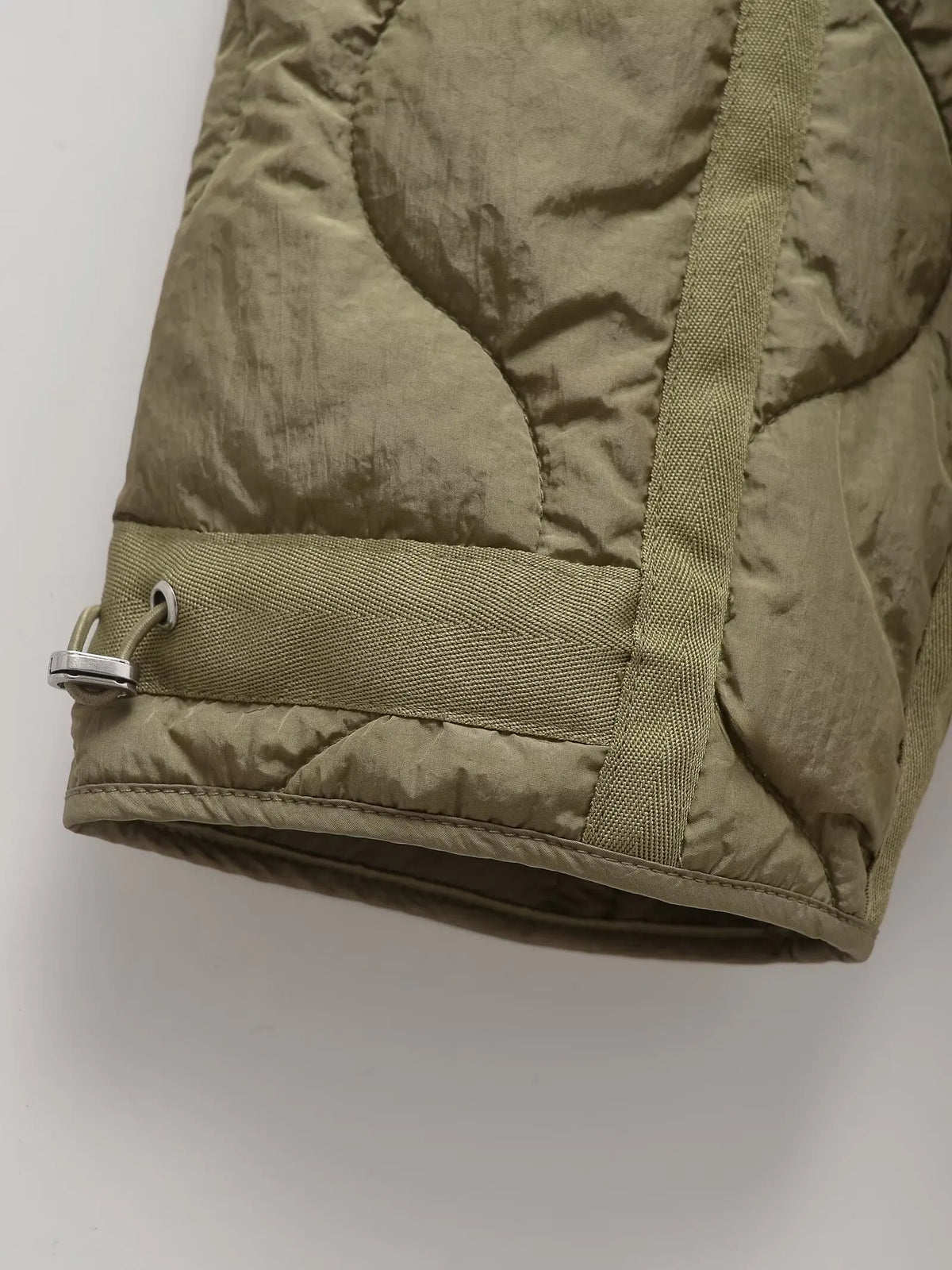 Veste Hiver Femme Col Montant Coton - Style Européen Ample Cordon Zippée