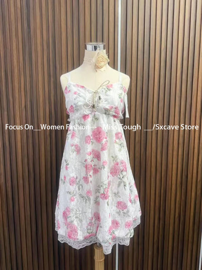 Ensemble Robe Florale et Gilet