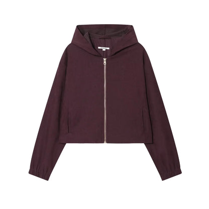 Ensemble Pantalon Femme Veste Aviateur Capuche