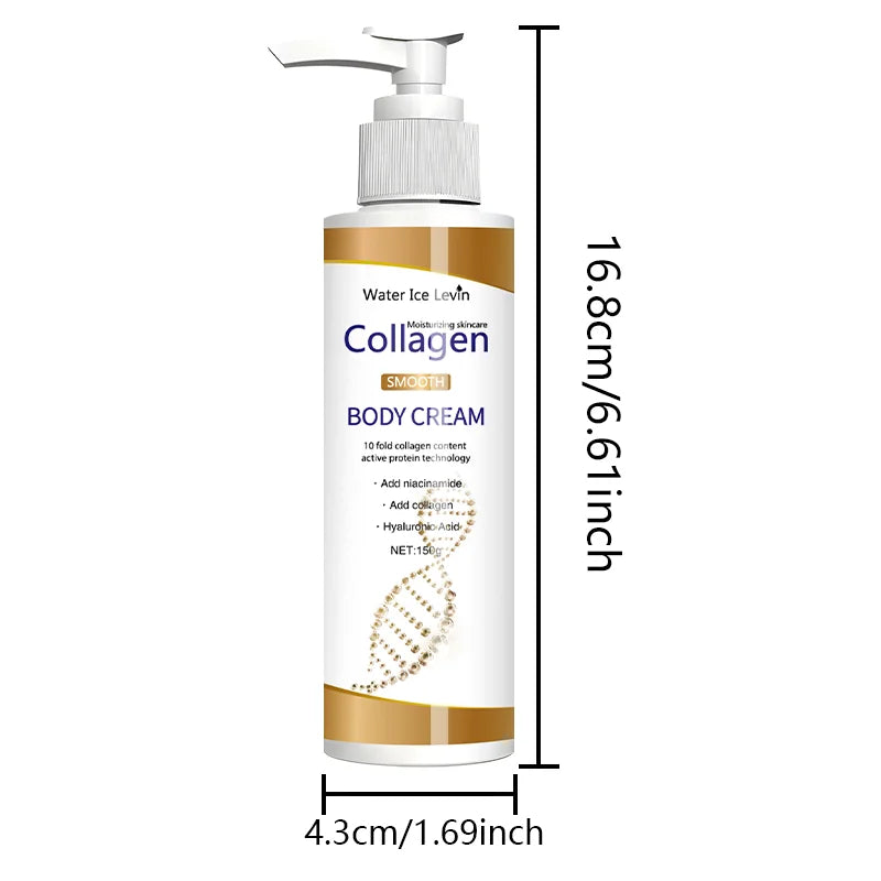 Crème Hydratante Collagène Raffermissante - Tous Types de Peaux Homme & Femme