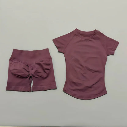 Ensemble Fitness Femme 2 Pièces Sport Yoga