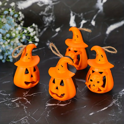 Lampe LED Halloween Citrouille Tête de Mort - Veilleuse Enfant