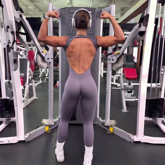 Combinaison Yoga Dos Ouvert