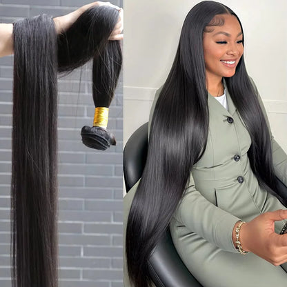 Extensions Brésiliennes Bone Straight 30-32 Pouces