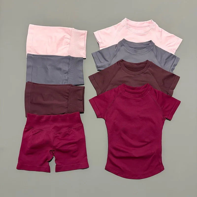 Ensemble Fitness Femme 2 Pièces Sport Yoga