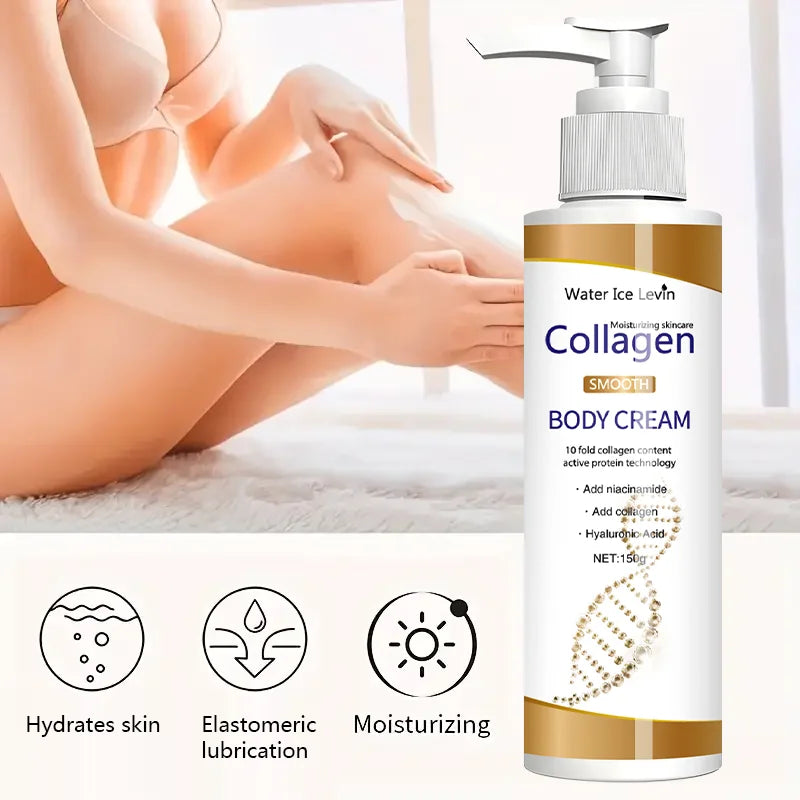 Crème Hydratante Collagène Raffermissante - Tous Types de Peaux Homme & Femme