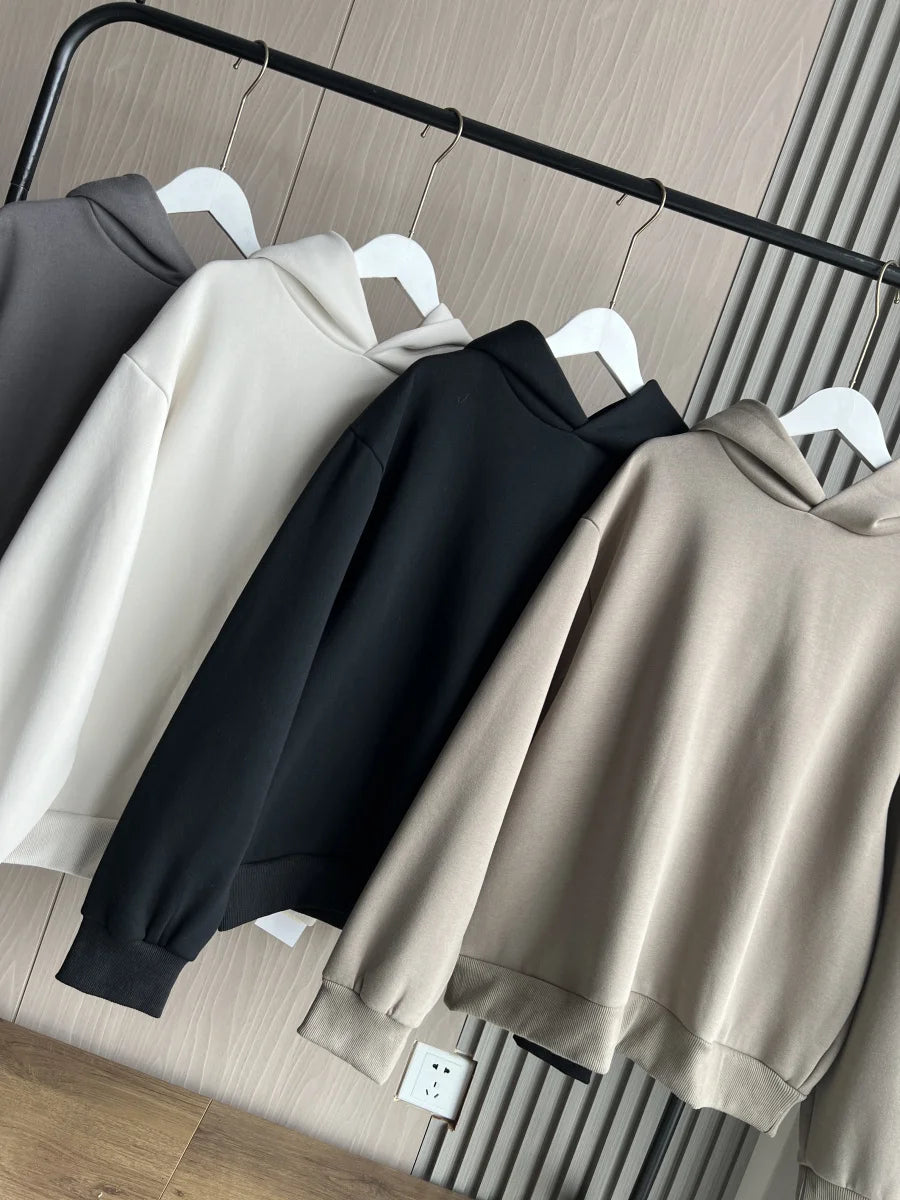 Ensemble Jogging Femme Automne Hiver 2025 - Sweat Capuche & Pantalon Ample Multi-Couleurs