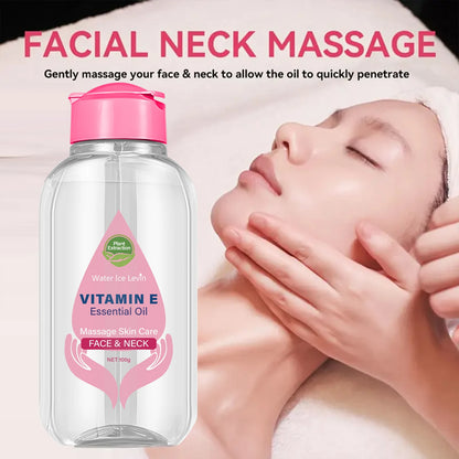 Huile Essentielle Vitamine E Niacinamide Céramide - Massage Visage Cou Teint Uniforme