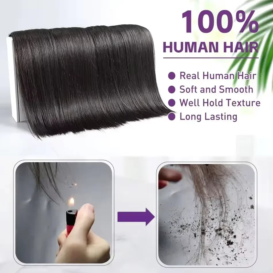 Extensions Brésiliennes Bone Straight 30-32 Pouces