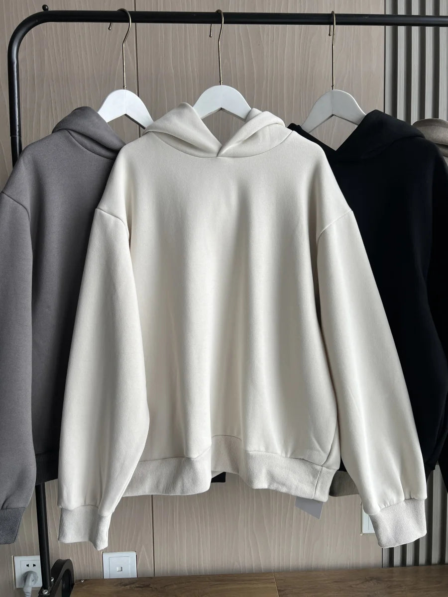 Ensemble Jogging Femme Automne Hiver 2025 - Sweat Capuche & Pantalon Ample Multi-Couleurs