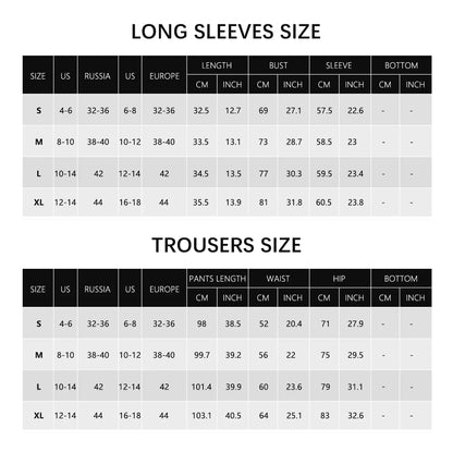 Ensemble Sport Femme 2 Pièces Automne Hiver - Yoga Gym Séchage Rapide Manches Longues