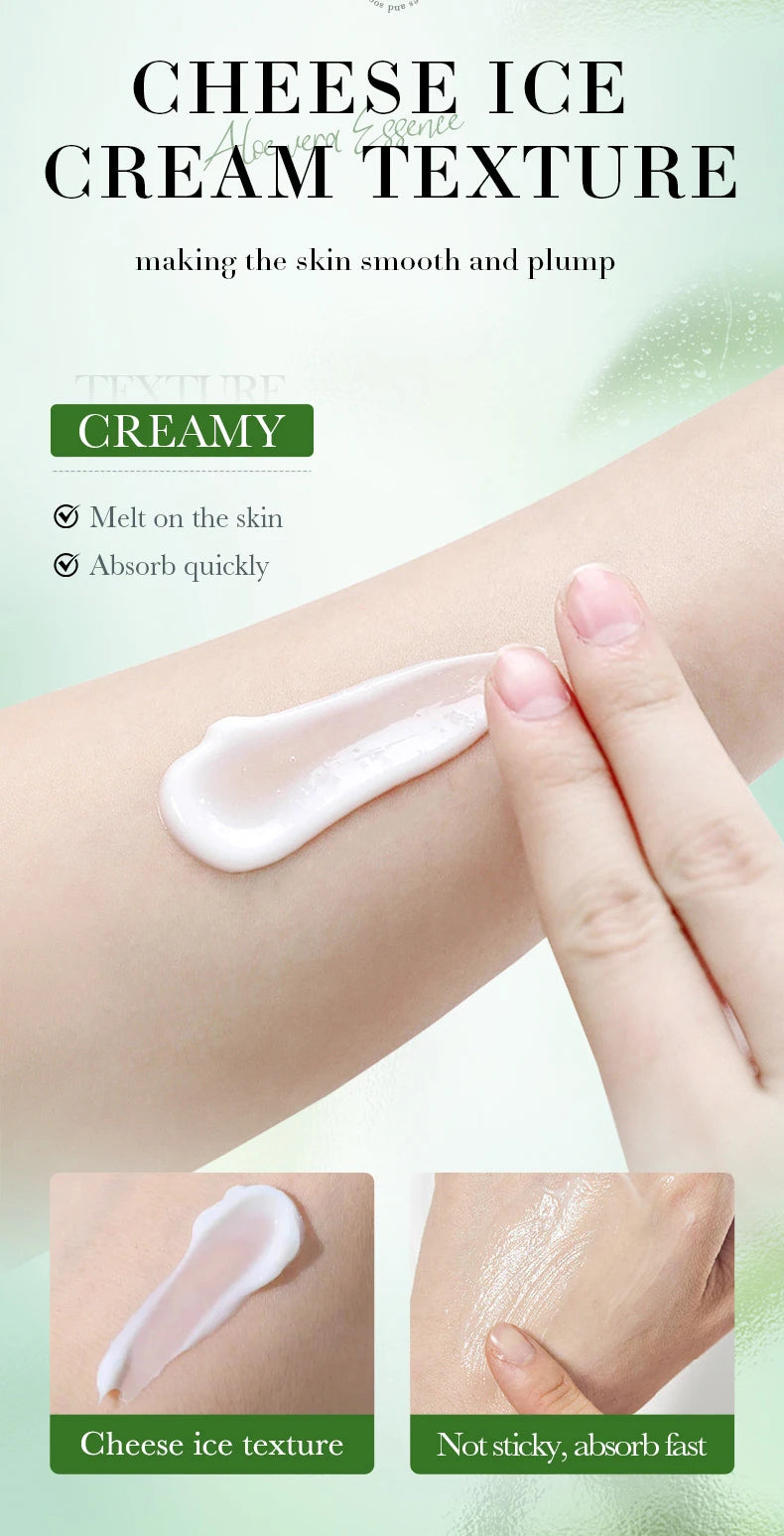 Coffret Soin Visage BIOAQUA Aloé Vera 2 Pièces - Crème Visage & Contour Yeux Hydratant