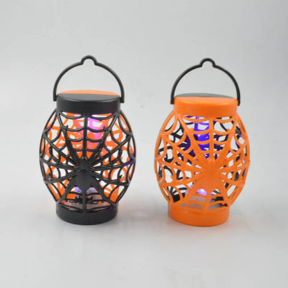 Lampe LED Halloween Citrouille Tête de Mort - Veilleuse Enfant