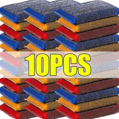 Éponges Nettoyage Acier Inoxydable - Réutilisables