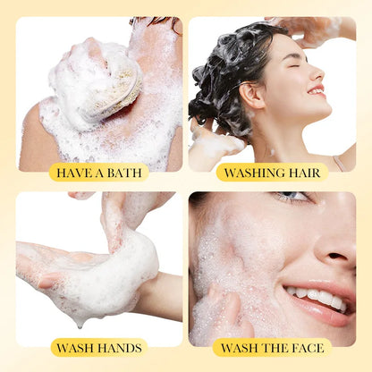 Savon Soufre SADOER Anti-Acariens Visage & Corps - Nettoyant Hydratant Artisanal