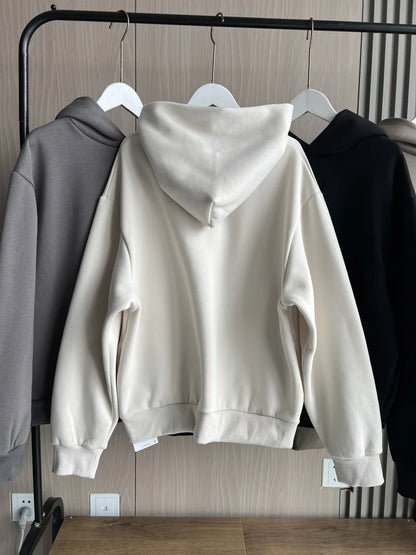 Ensemble Jogging Femme Automne Hiver 2025 - Sweat Capuche & Pantalon Ample Multi-Couleurs