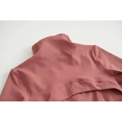 Veste de sport femme à manches longues - jogging & yoga - confort respirant - toutes couleurs disponibles.