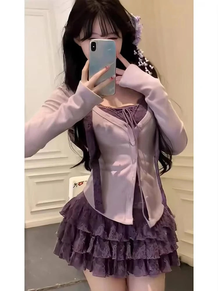 Ensemble Robe Florale et Gilet