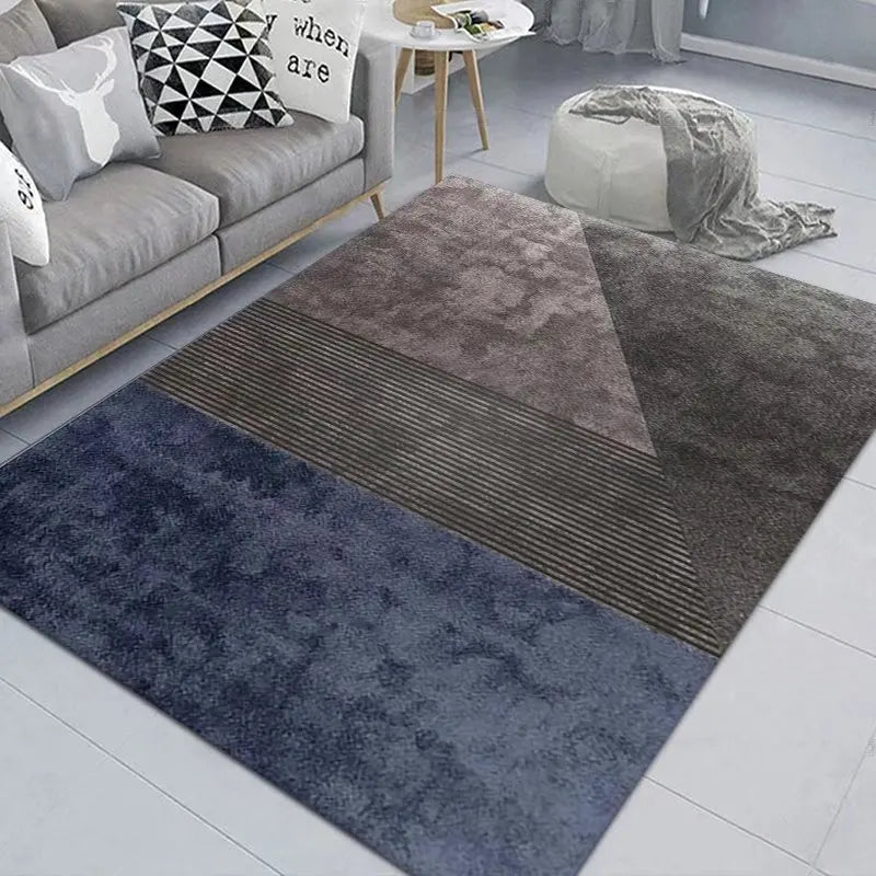 Tapis Géométrique Salon 160x230cm - Luxe Antidérapant