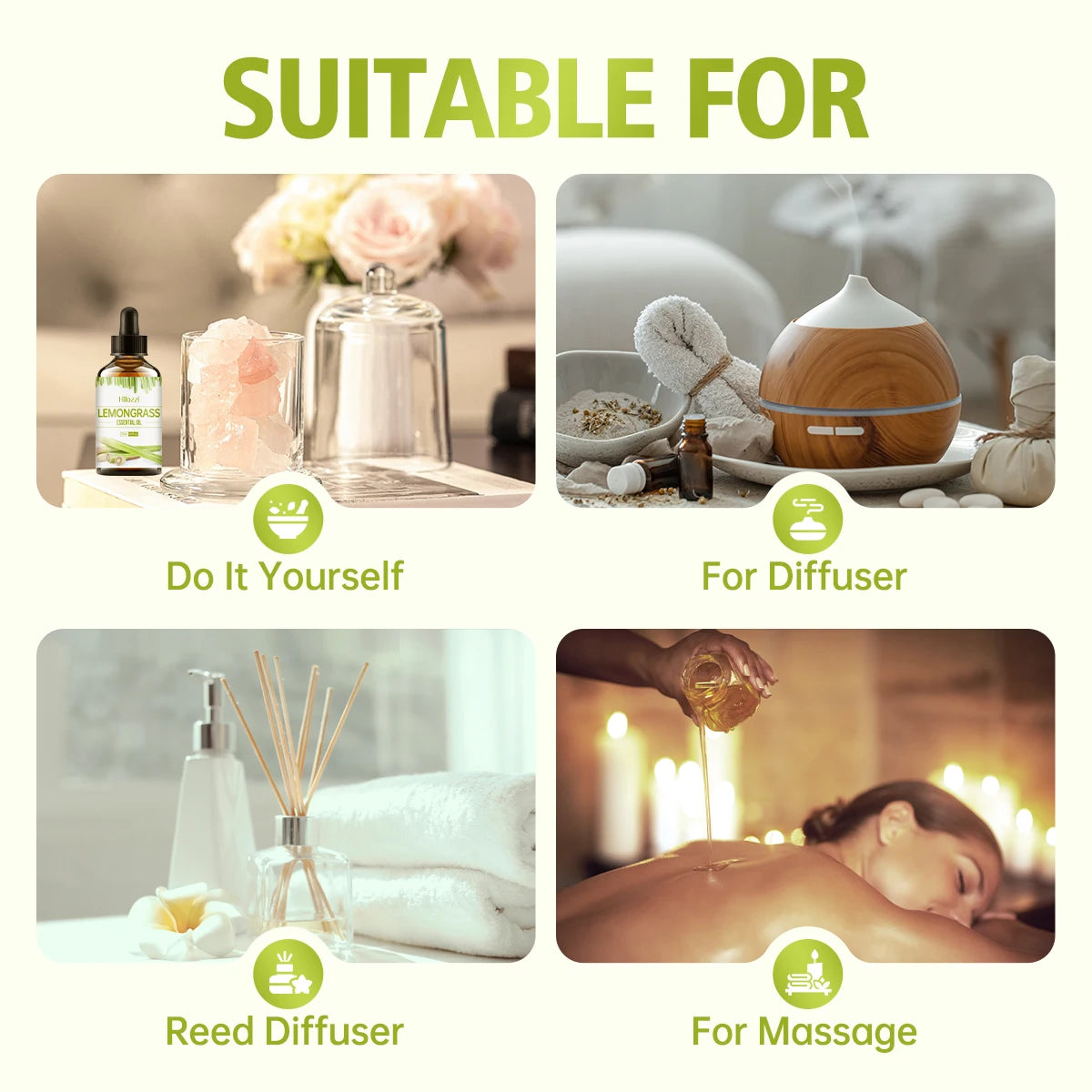 Huile Essentielle Citronnelle 30ml - Aromathérapie