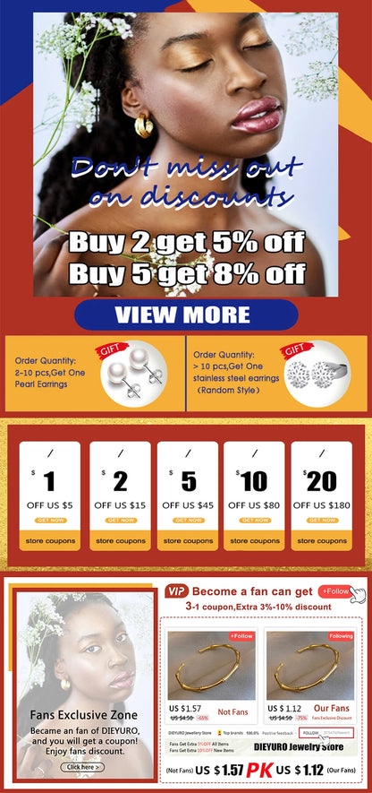 Collier Love DIEYURO Acier Inoxydable 316L - Bijou Haut de Gamme Inaltérable Cadeau