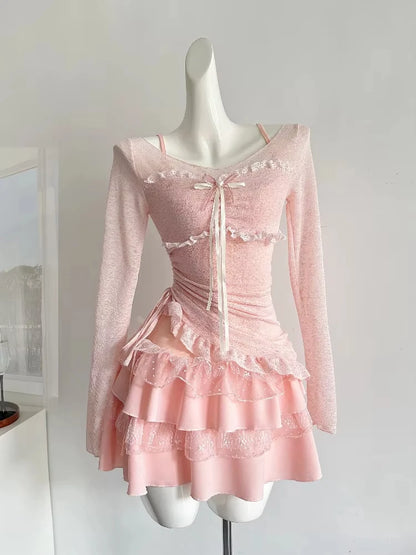 Ensemble Robe Florale et Gilet