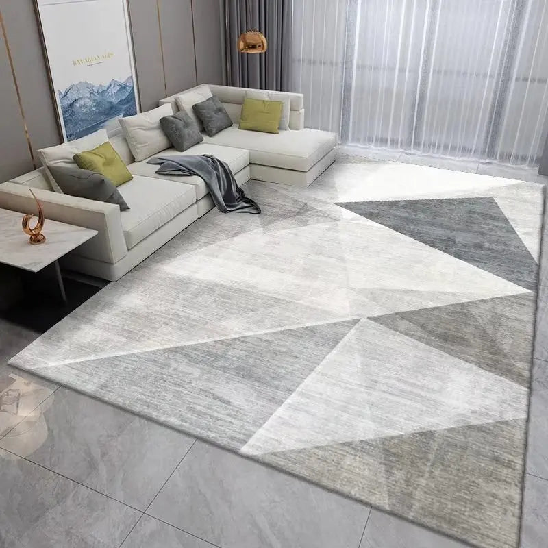 Tapis Géométrique Salon 160x230cm - Luxe Antidérapant