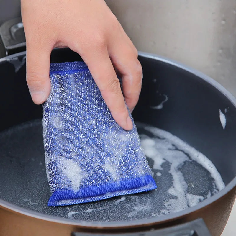 Éponges Nettoyage Acier Inoxydable - Réutilisables