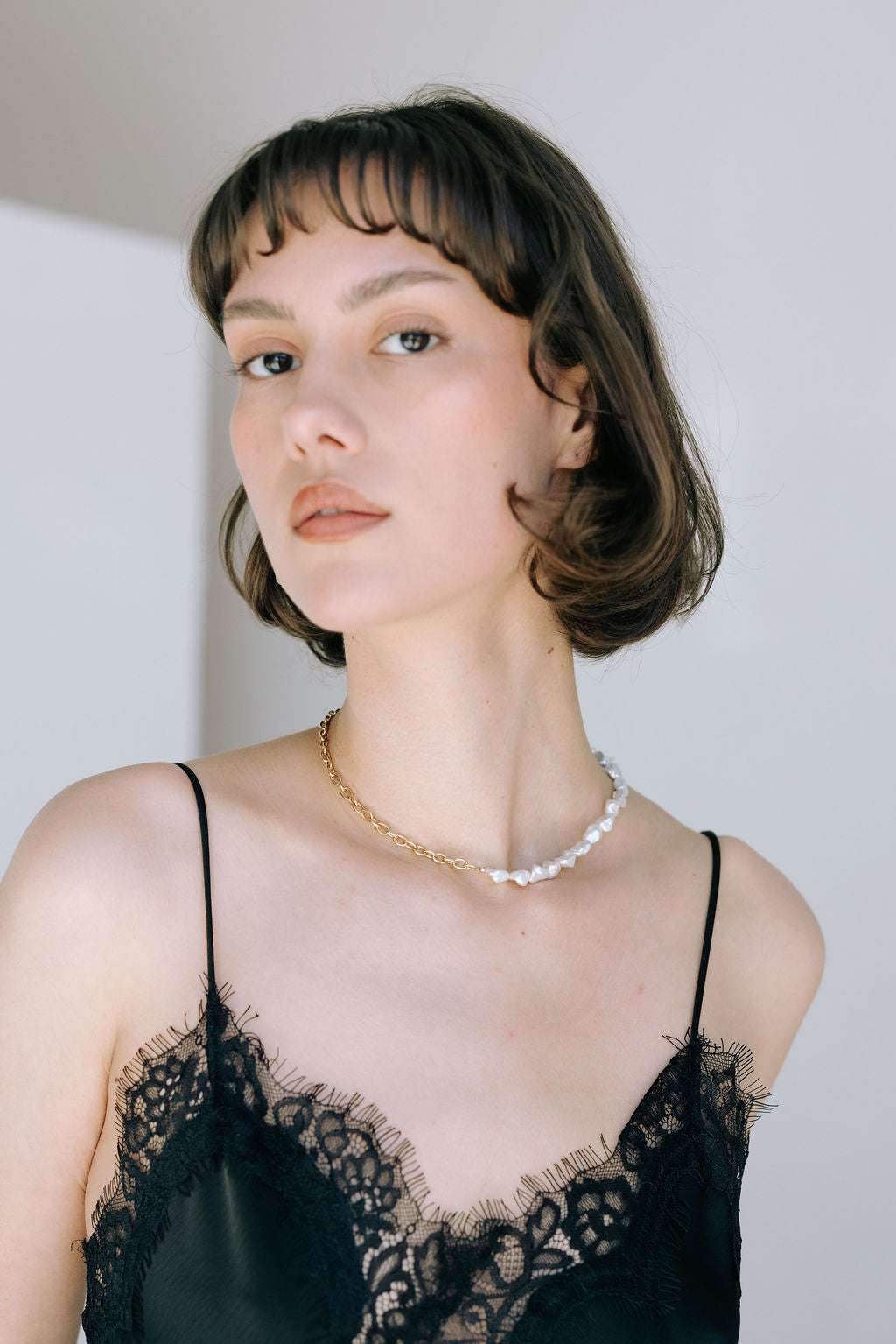 Collier bi-matière Ress