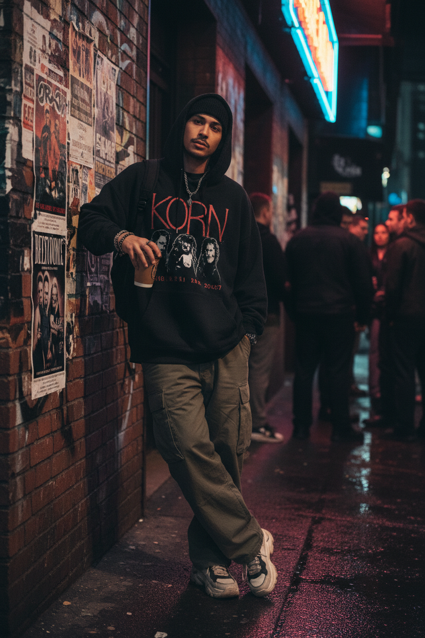 Sweat à Capuche Korn Tour