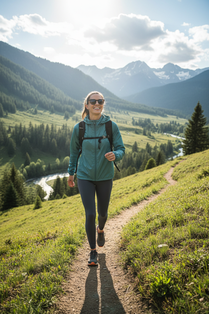 Veste Coupe-Vent Col Montant Femme